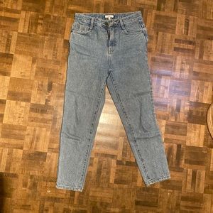 Noul/Oak & Fort light wash mom jeans